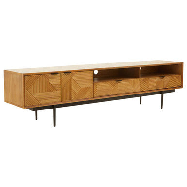 Natural Finish Media Unit | Jakara