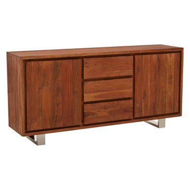 Acacia Wood 2 Doors and 3 Drawers Sideboard | Simla
