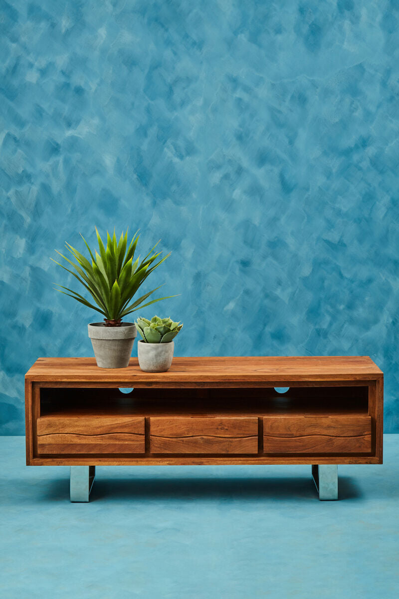 Acacia Wood Media Unit | Simla