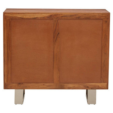 Acacia Wood 1 Door and 3 Drawers Sideboard | Simla