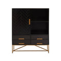 Black Mango Wood Cabinet | Kochi